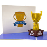 Worlds Best Dad Pop-Up Card