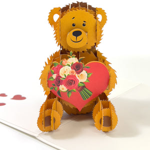 Love Bear Pop-Up Card