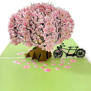 Cherry Blossom Pop-Up Card