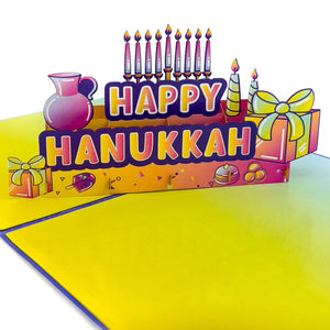 Happy Hanukkah Pop-Up Card