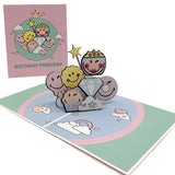 Birthday Princess Pop-Up Card Smiley X Chao